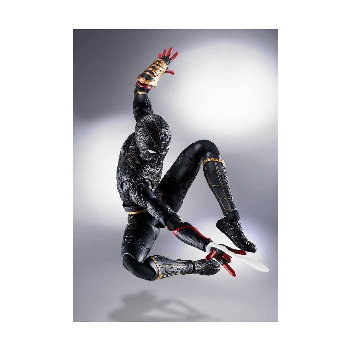Tamashii - Marvel - Traje negro y dorado de Spider-Man (conjunto especial) - No Way Home - SH Figuarts SHF
