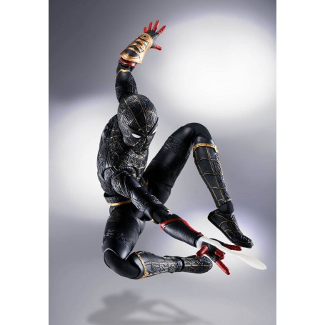 Tamashii - Marvel - Traje negro y dorado de Spider-Man (conjunto especial) - No Way Home - SH Figuarts SHF