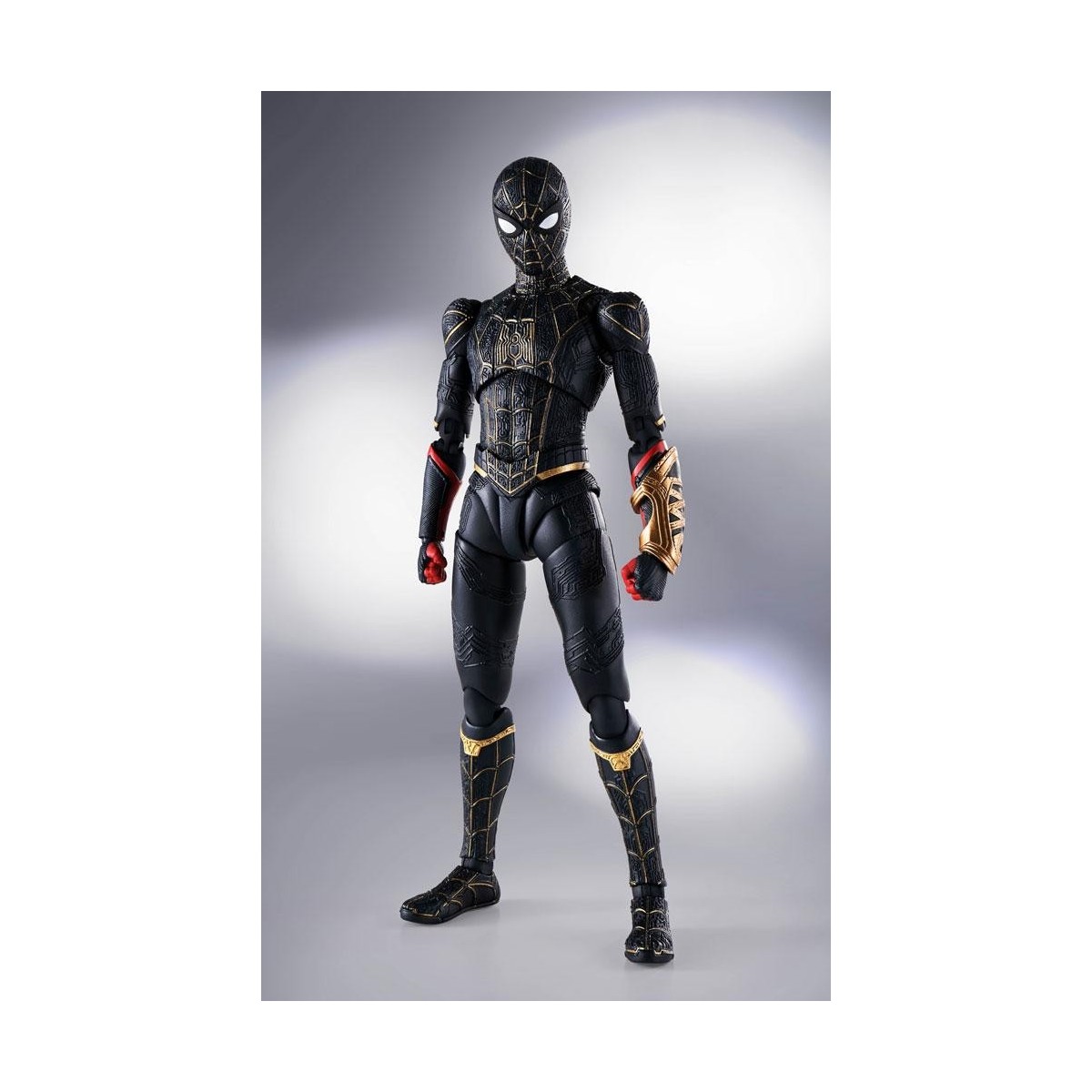Tamashii - Marvel - Traje negro y dorado de Spider-Man (conjunto especial) - No Way Home - SH Figuarts SHF