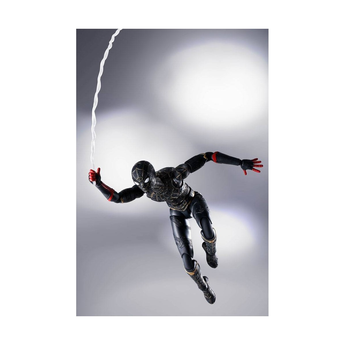 Tamashii - Marvel - Traje negro y dorado de Spider-Man (conjunto especial) - No Way Home - SH Figuarts SHF