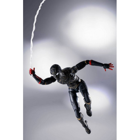 Tamashii - Marvel - Traje negro y dorado de Spider-Man (conjunto especial) - No Way Home - SH Figuarts SHF