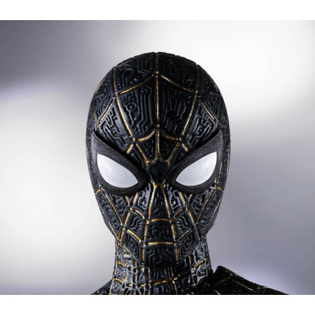 Tamashii - Marvel - Traje negro y dorado de Spider-Man (conjunto especial) - No Way Home - SH Figuarts SHF
