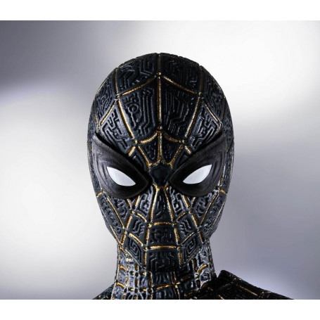 Tamashii - Marvel - Traje negro y dorado de Spider-Man (conjunto especial) - No Way Home - SH Figuarts SHF