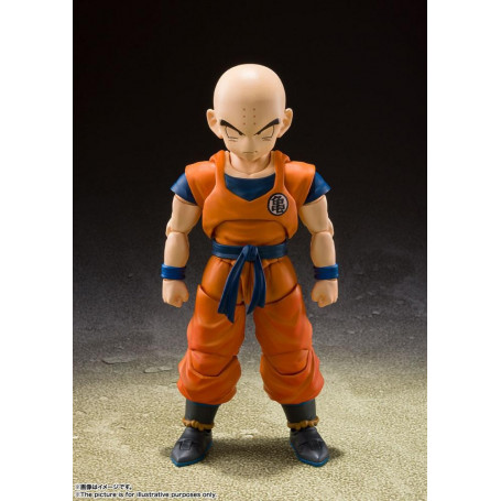 Bandai Tamashii - DRAGON BALL Z - Krillin El hombre más fuerte de la Tierra - SHF SHFiguarts - Krilin - Kulilin - Kuririn