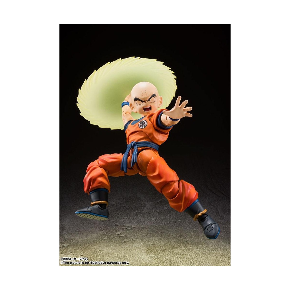 Bandai Tamashii - DRAGON BALL Z - Krillin El hombre más fuerte de la Tierra - SHF SHFiguarts - Krilin - Kulilin - Kuririn