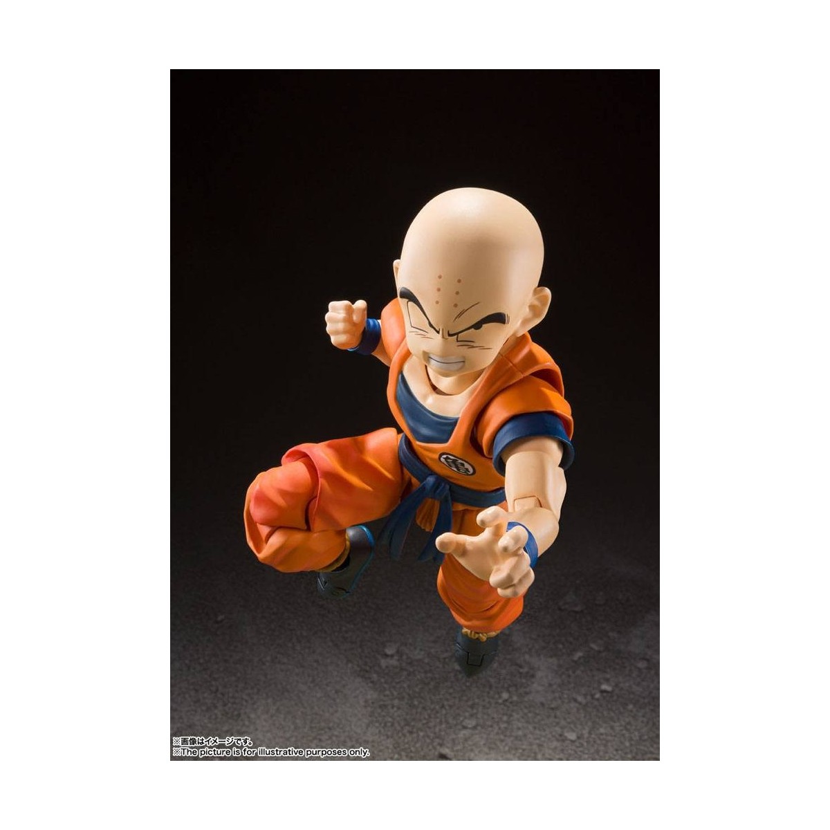 Bandai Tamashii - DRAGON BALL Z - Krillin El hombre más fuerte de la Tierra - SHF SHFiguarts - Krilin - Kulilin - Kuririn