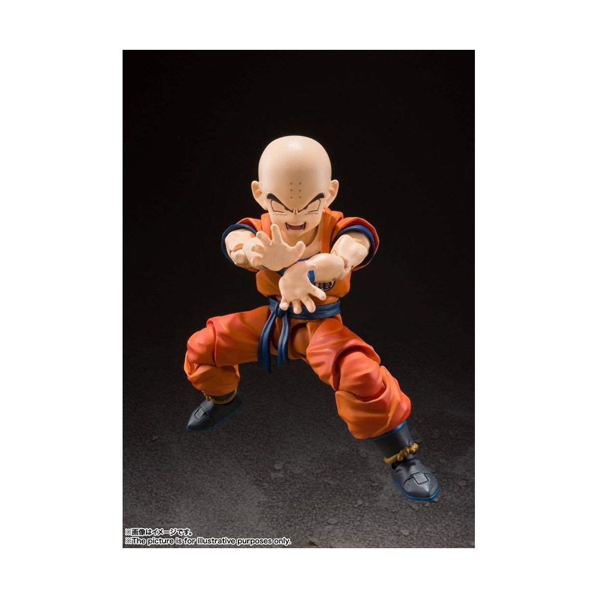 Bandai Tamashii - DRAGON BALL Z - Krillin El hombre más fuerte de la Tierra - SHF SHFiguarts - Krilin - Kulilin - Kuririn