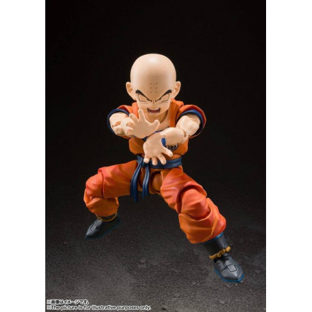 Bandai Tamashii - DRAGON BALL Z - Krillin El hombre más fuerte de la Tierra - SHF SHFiguarts - Krilin - Kulilin - Kuririn
