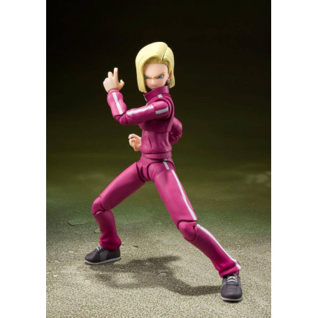 Bandai Tamashii - Dragon Ball Super - C18 - Androide 18 Universo Saga de Supervivencia - SHF Figuarts