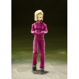 Bandai Tamashii - Dragon Ball Super - C18 - Androide 18 Universo Saga de Supervivencia - SHF Figuarts