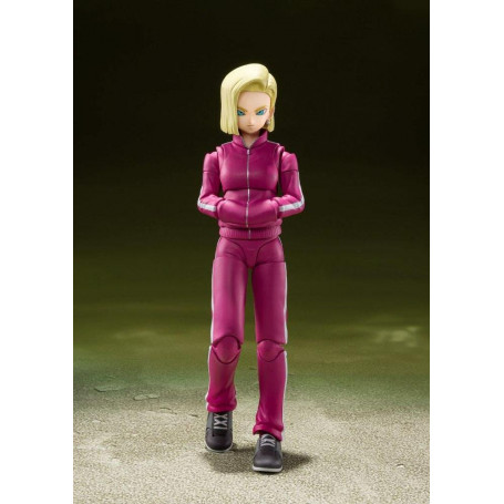 Bandai Tamashii - Dragon Ball Super - C18 - Androide 18 Universo Saga de Supervivencia - SHF Figuarts