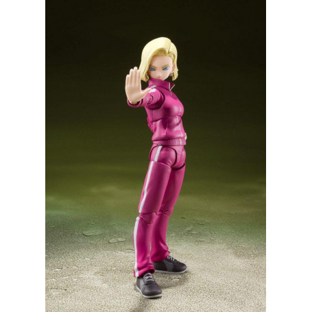Bandai Tamashii - Dragon Ball Super - C18 - Androide 18 Universo Saga de Supervivencia - SHF Figuarts