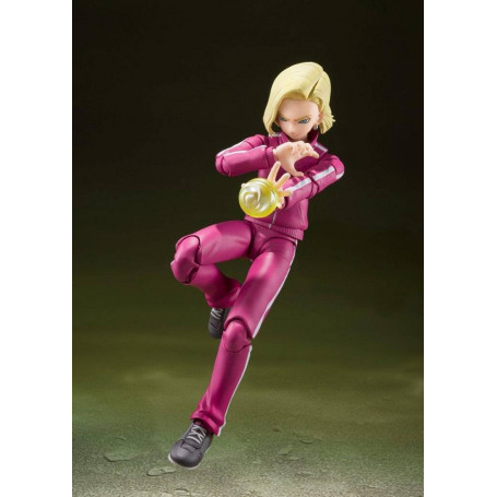 Bandai Tamashii - Dragon Ball Super - C18 - Androide 18 Universo Saga de Supervivencia - SHF Figuarts
