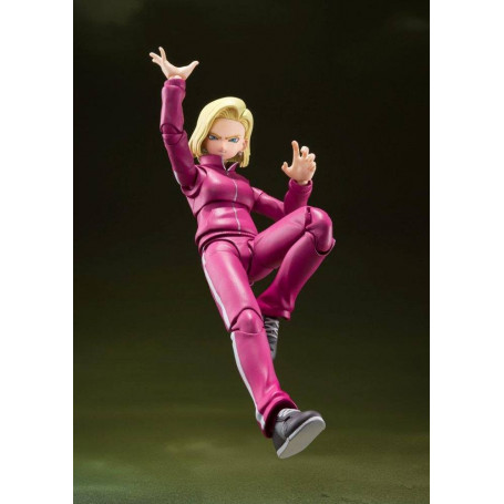 Bandai Tamashii - Dragon Ball Super - C18 - Androide 18 Universo Saga de Supervivencia - SHF Figuarts