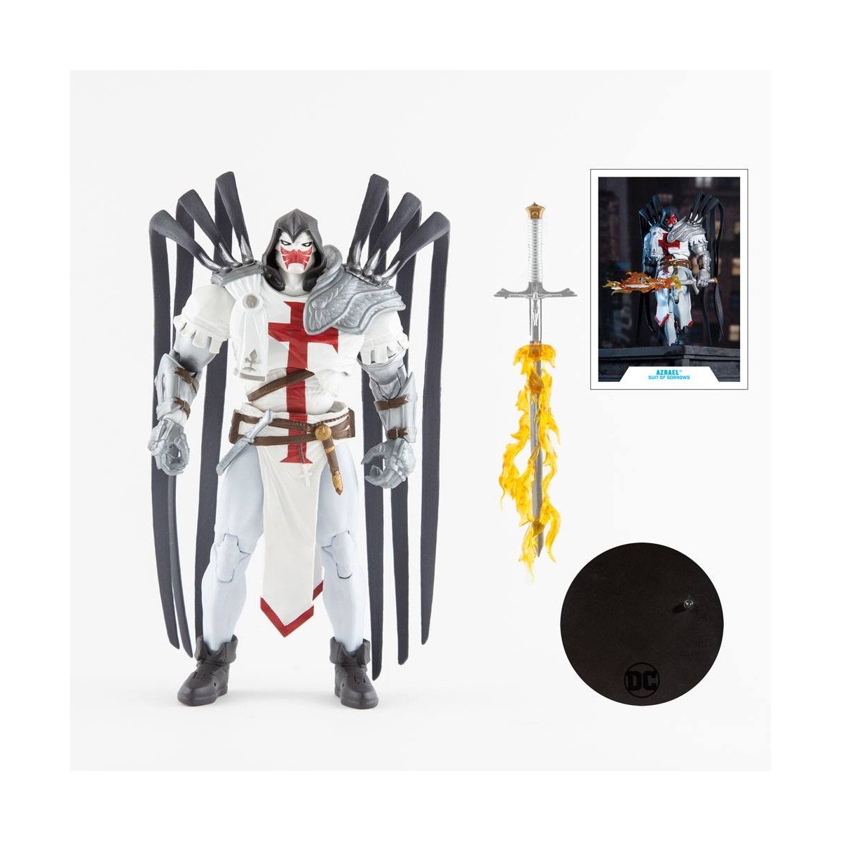Mc Farlane DC Comics - Azrael Suit of Sorrows (Gold Label) 