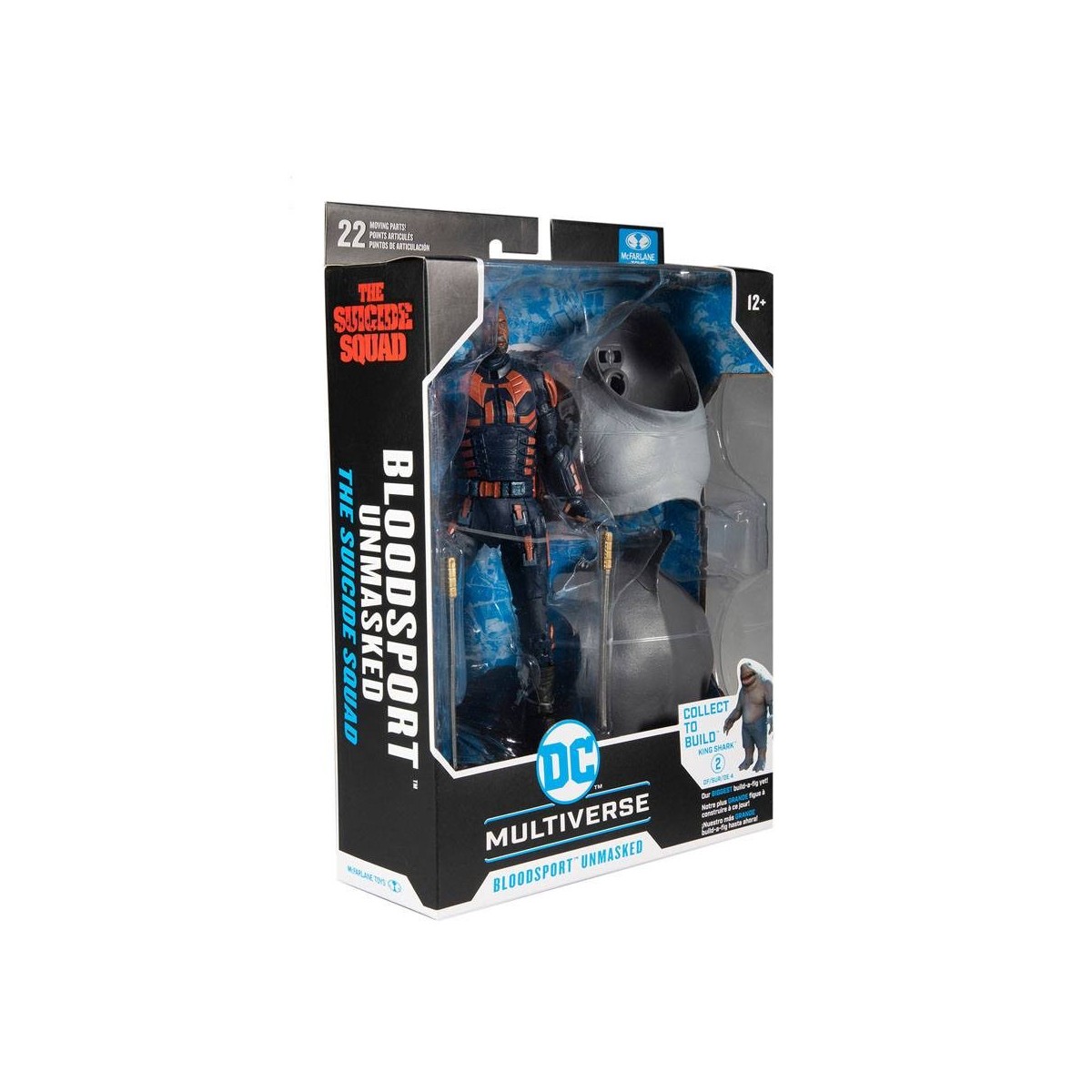Mc Farlane DC Multiverse Bloodsport (Desenmascarado) - Construcción A - El Escuadrón Suicida