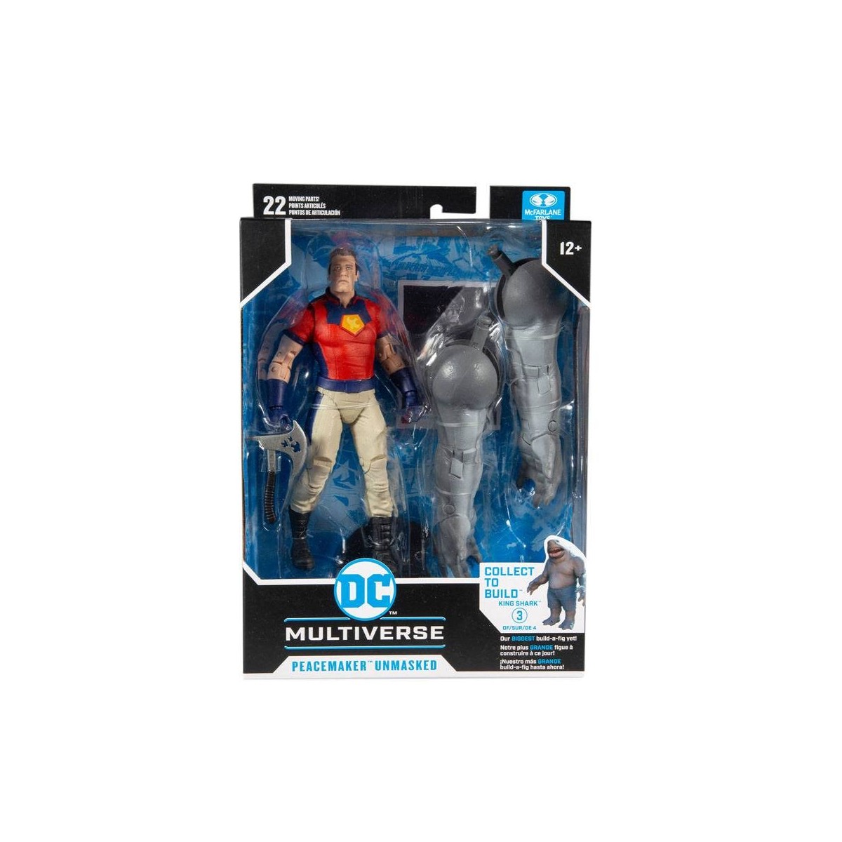 Mc Farlane DC Multiverse Peace Maker (Unmasked) - Build A - The Suicide Squad