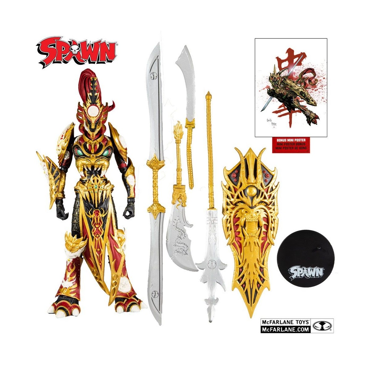 McFarlane Spawn - Mandarin Spawn Deluxe Designer Edition 1/12