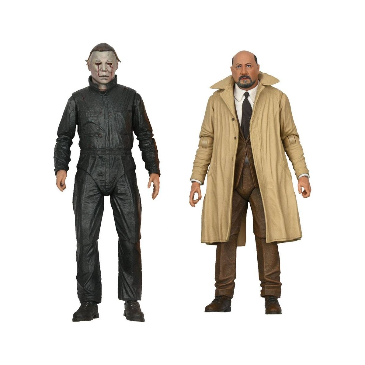 Neca Halloween 2 - Ultimate Michael Myers & Dr Loomis 2-pack