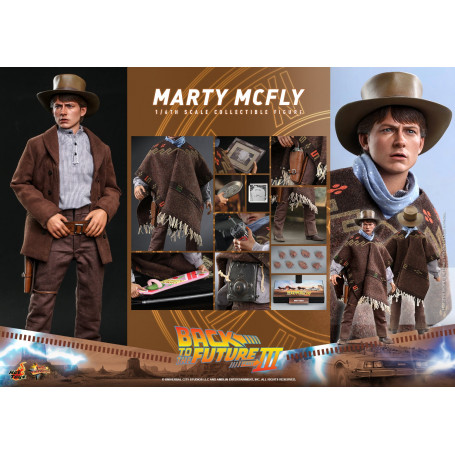 Hot Toys Regreso al Futuro 3 - Marty McFly Obra maestra de la película 1/6