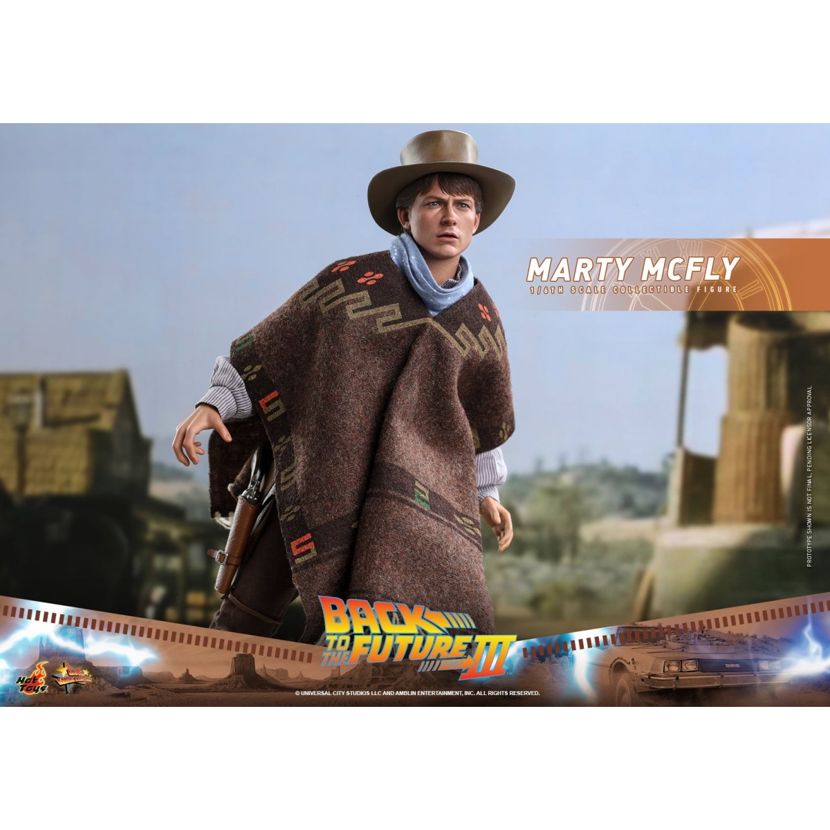 Hot Toys Regreso al Futuro 3 - Marty McFly Obra maestra de la película 1/6