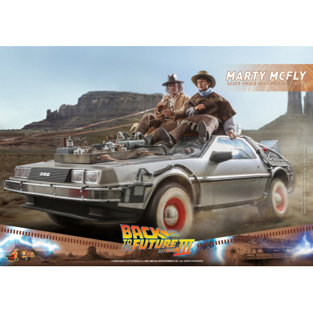 Hot Toys Regreso al Futuro 3 - Marty McFly Obra maestra de la película 1/6
