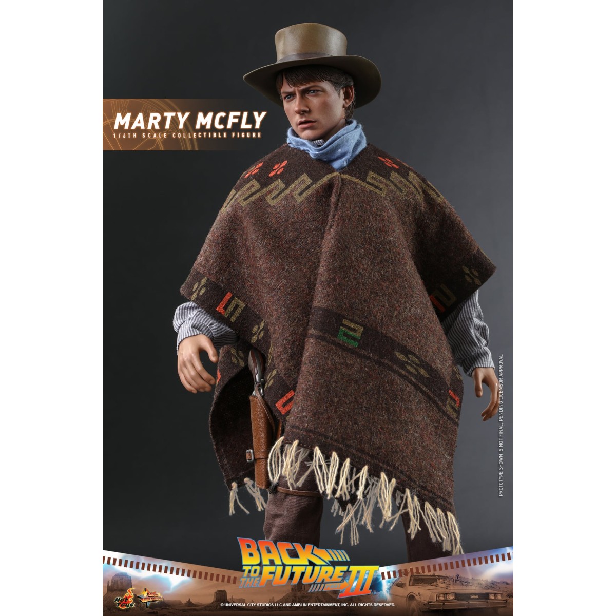 Hot Toys Regreso al Futuro 3 - Marty McFly Obra maestra de la película 1/6