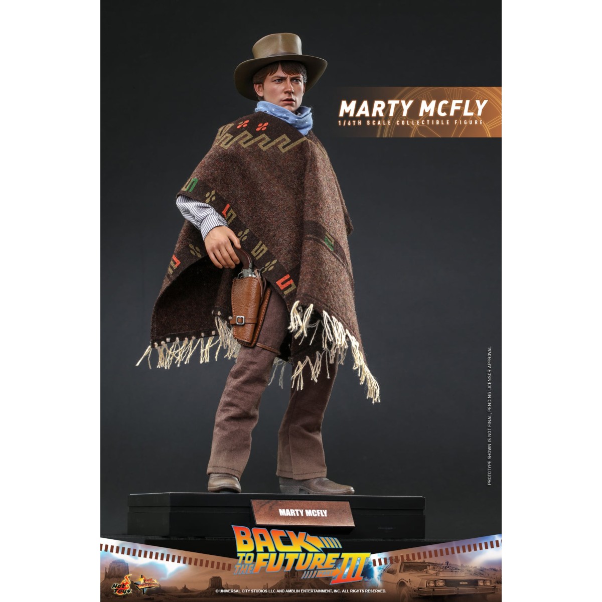 Hot Toys Regreso al Futuro 3 - Marty McFly Obra maestra de la película 1/6