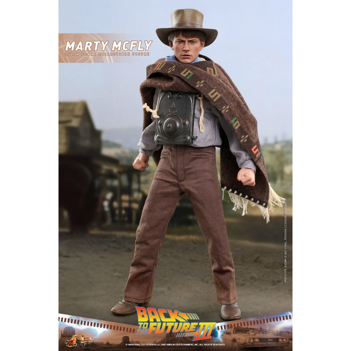 Hot Toys Regreso al Futuro 3 - Marty McFly Obra maestra de la película 1/6