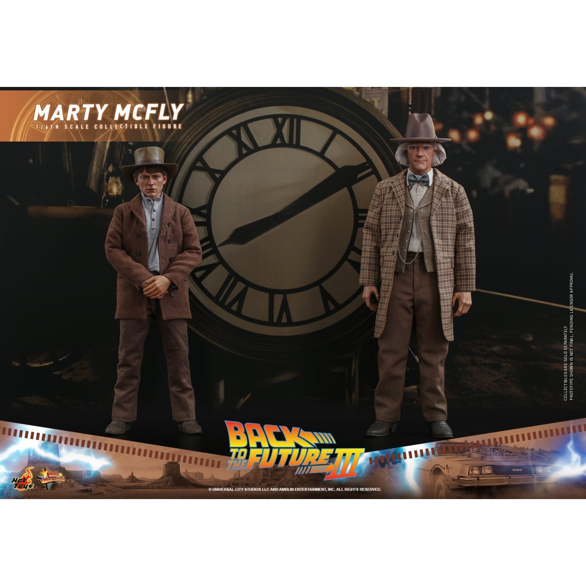 Hot Toys Regreso al Futuro 3 - Marty McFly Obra maestra de la película 1/6