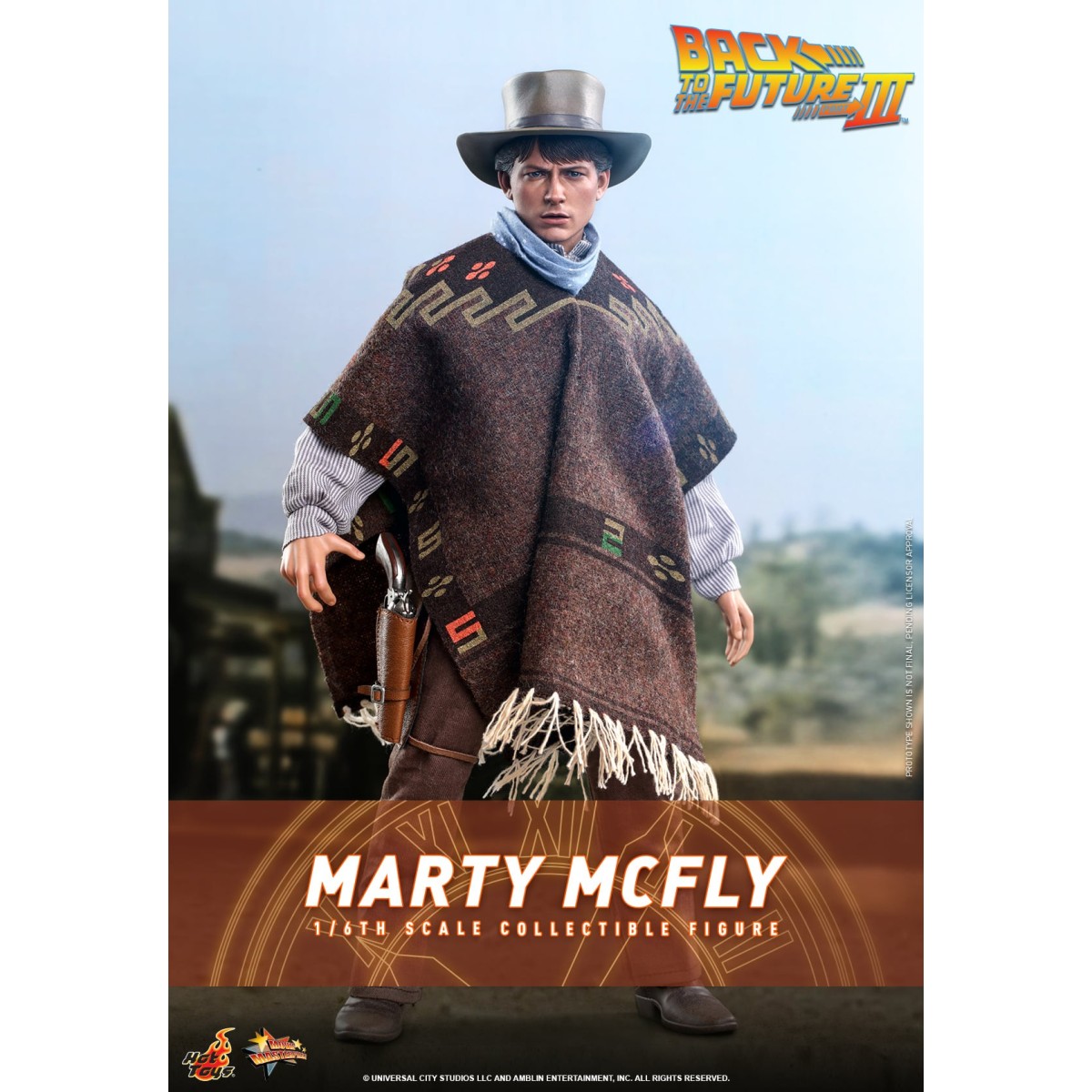 Hot Toys Regreso al Futuro 3 - Marty McFly Obra maestra de la película 1/6