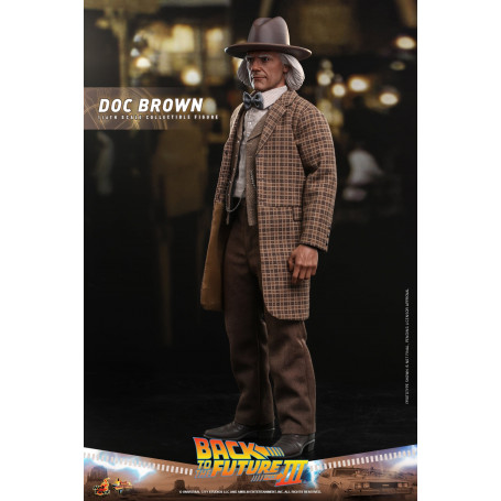 Hot Toys Regreso al Futuro 3 - Doc Brown Obra maestra de la película 1/6