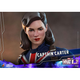 Hot Toys Movie Masterpiece - ¿Y si...?  Figura de acción del Capitán Carter 1/6