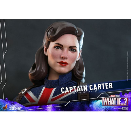Hot Toys Movie Masterpiece - ¿Y si...?  Figura de acción del Capitán Carter 1/6