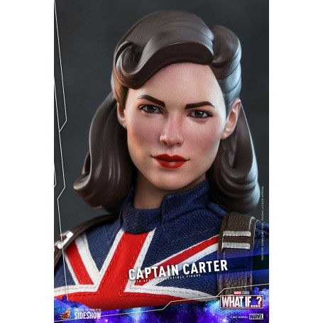 Hot Toys Movie Masterpiece - ¿Y si...?  Figura de acción del Capitán Carter 1/6