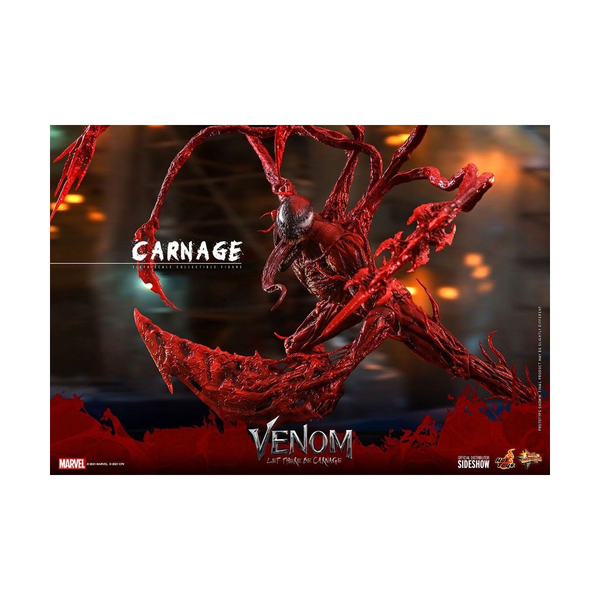 Hot Toys - Carnage - Venom: Let There Be Carnage Movie Masterpiece 1/6