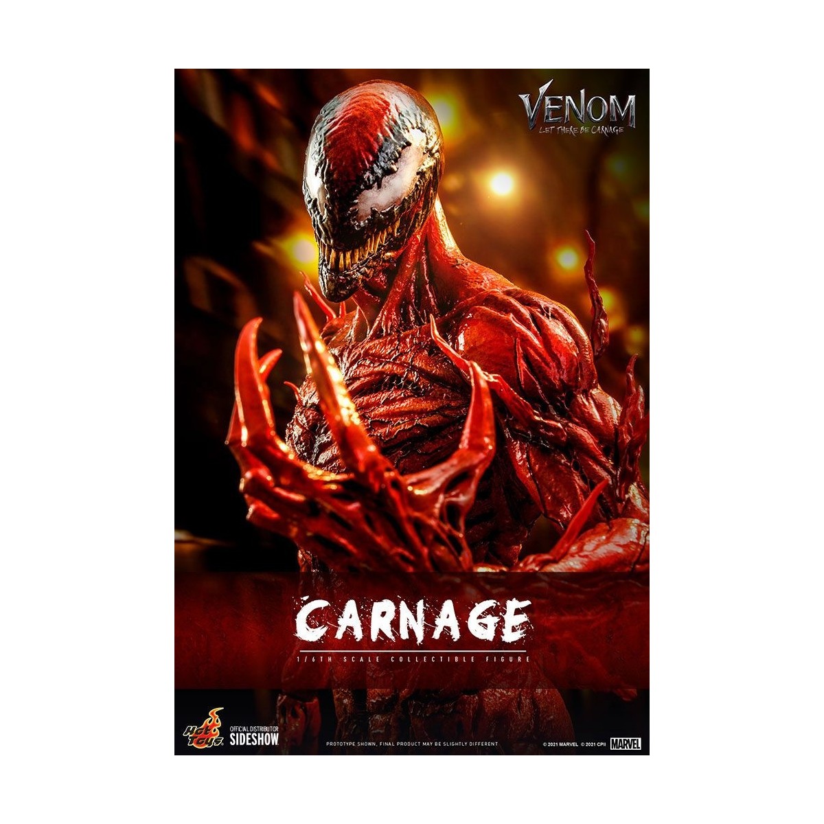Hot Toys - Carnage - Venom: Let There Be Carnage Movie Masterpiece 1/6
