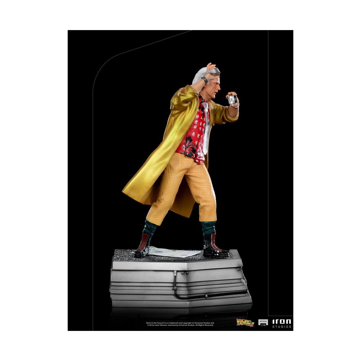 Iron Studios - BTTF 2 - Doc Brown Back to the Future Part II - BDS Art Scale