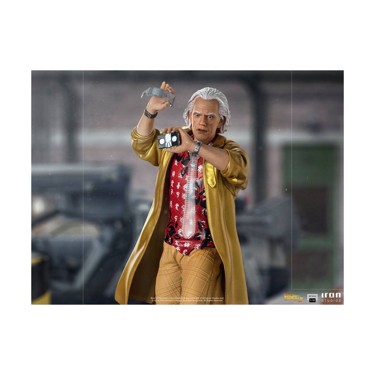 Iron Studios - BTTF 2 - Doc Brown Back to the Future Part II - BDS Art Scale