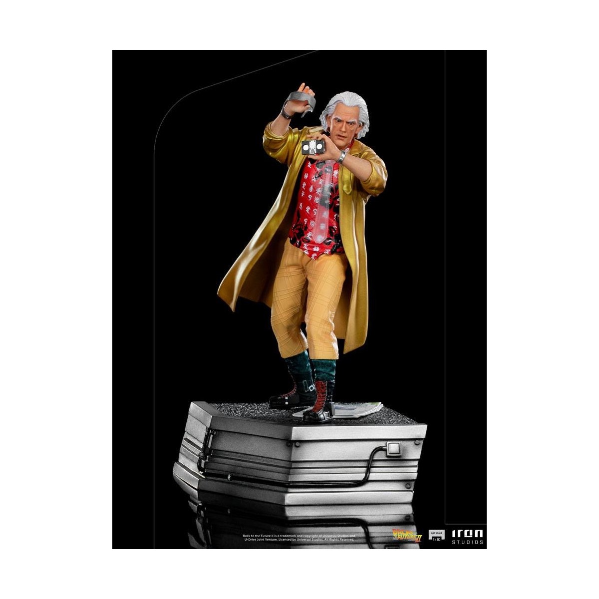 Iron Studios - BTTF 2 - Doc Brown Back to the Future Part II - BDS Art Scale