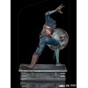 Iron Studios Marvel - ¿Y si...? Estatuilla del Capitán América Zombie a escala artística 1/10