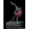 Iron Studios Marvel - ¿Y si...? Estatuilla del Capitán América Zombie a escala artística 1/10