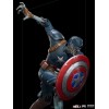 Iron Studios Marvel - ¿Y si...? Estatuilla del Capitán América Zombie a escala artística 1/10