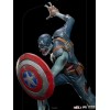 Iron Studios Marvel - ¿Y si...? Estatuilla del Capitán América Zombie a escala artística 1/10