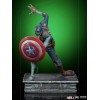 Iron Studios Marvel - ¿Y si...? Estatuilla del Capitán América Zombie a escala artística 1/10