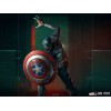 Iron Studios Marvel - ¿Y si...? Estatuilla del Capitán América Zombie a escala artística 1/10