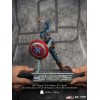 Iron Studios Marvel - ¿Y si...? Estatuilla del Capitán América Zombie a escala artística 1/10