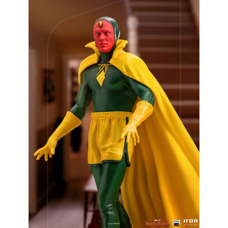 Iron Studios Marvel - Wanda Vision - Versión de Halloween de Vision - BDS Art Scale 1/10