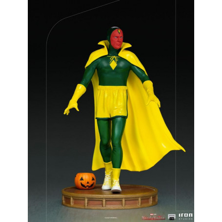 Iron Studios Marvel - Wanda Vision - Versión de Halloween de Vision - BDS Art Scale 1/10
