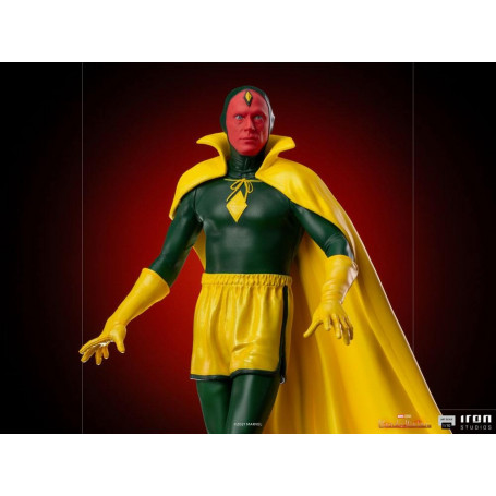 Iron Studios Marvel - Wanda Vision - Versión de Halloween de Vision - BDS Art Scale 1/10